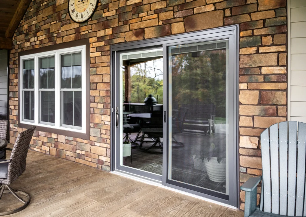Endure 2-Lite Patio Door _ Nightfall _ Internal Blinds 1