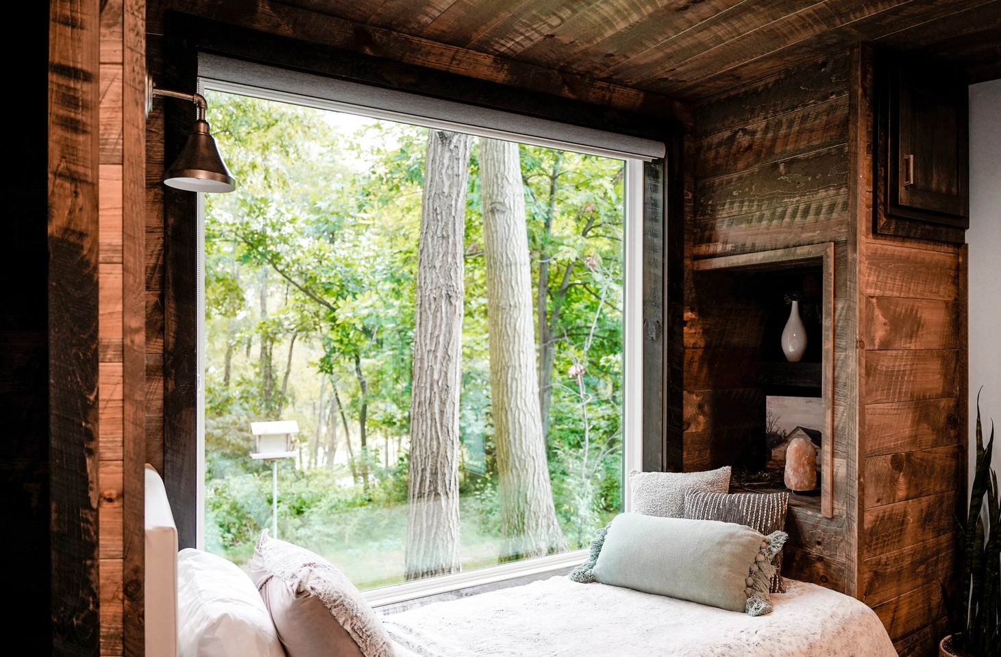 Endure White Picture Window - Bedroom