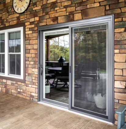 Endure 2-Lite Patio Door _ Nightfall _ Internal Blinds 1