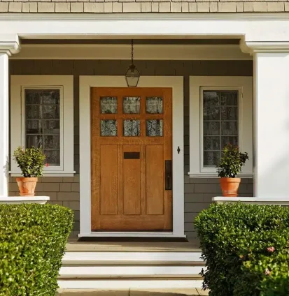 Entry door installation